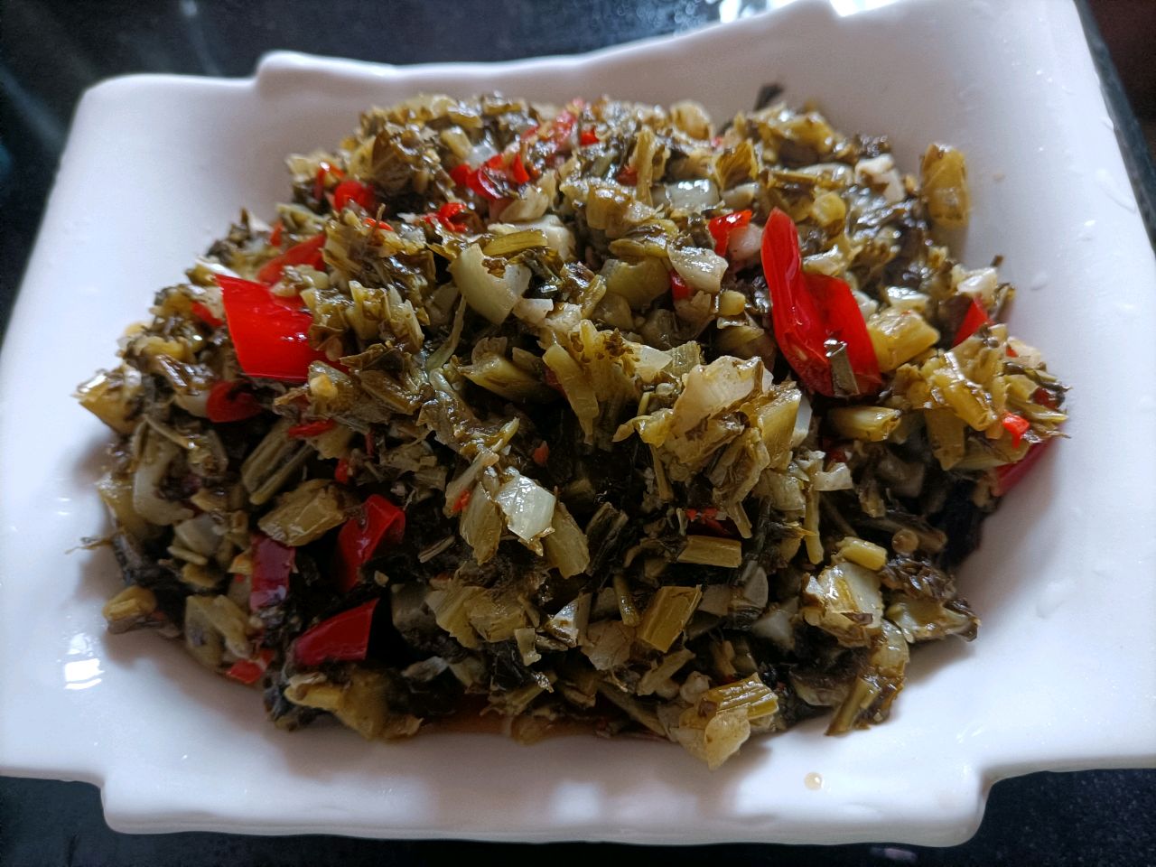 雪里红冲菜