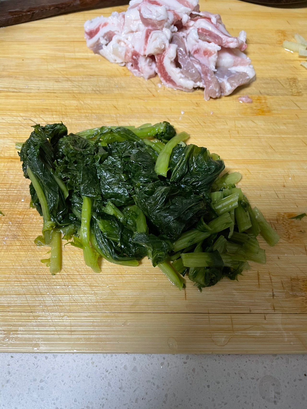 雪里红炖豆腐