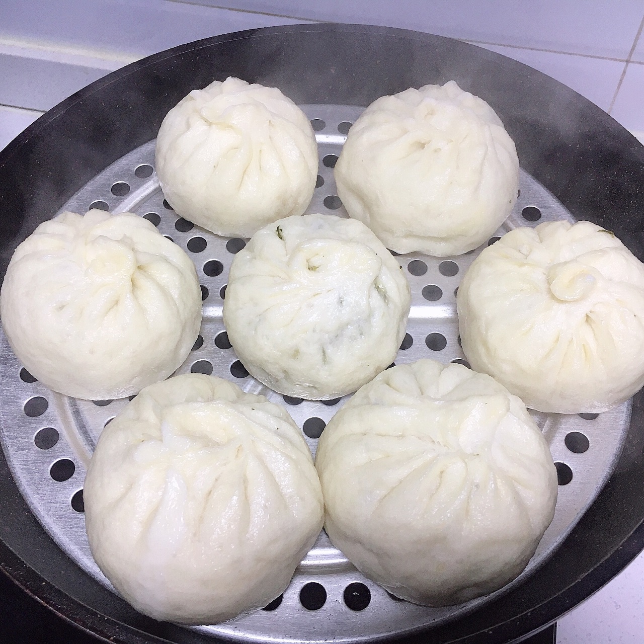 雪里红馅大包子