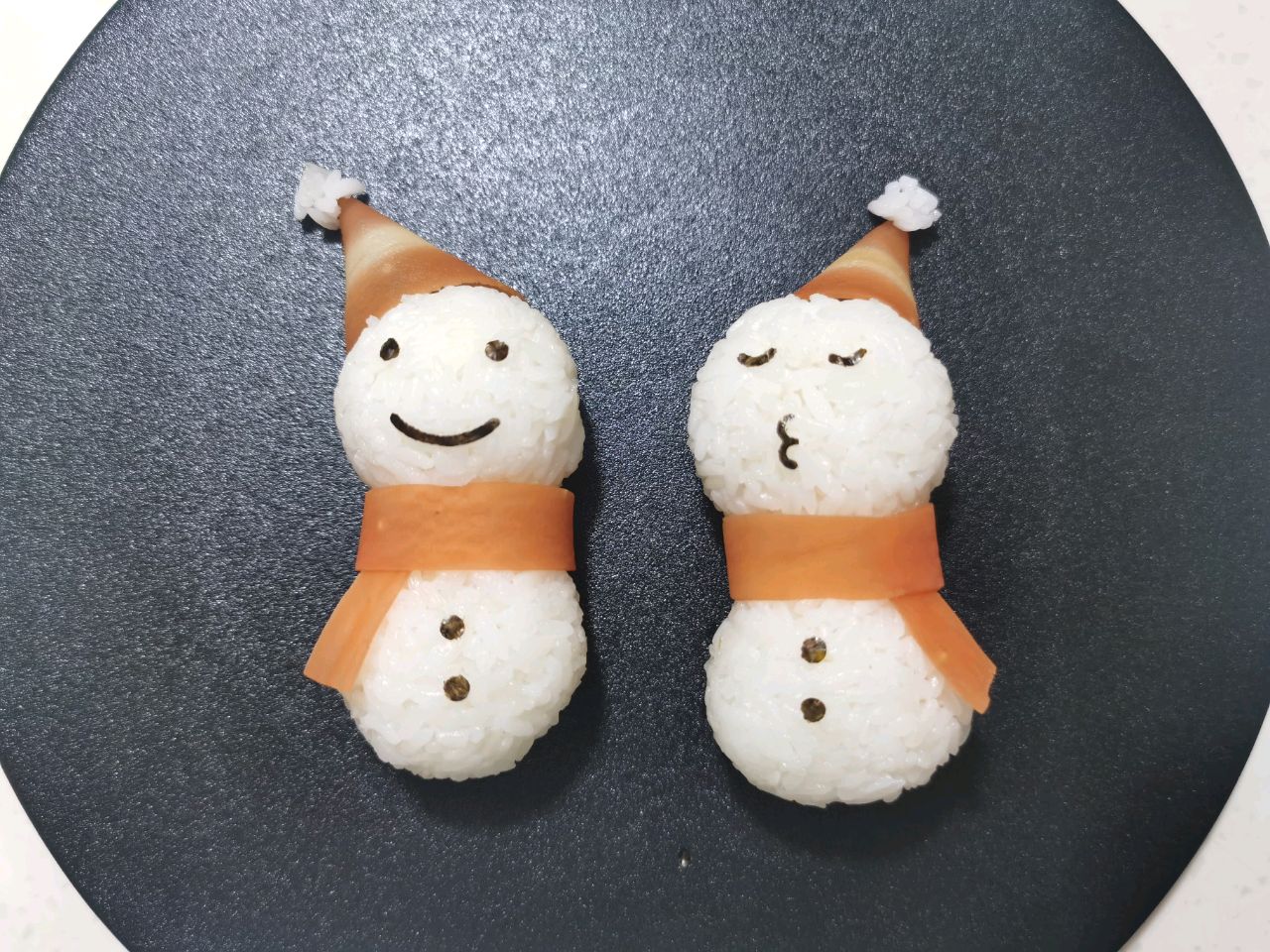 ⛄雪人饭团