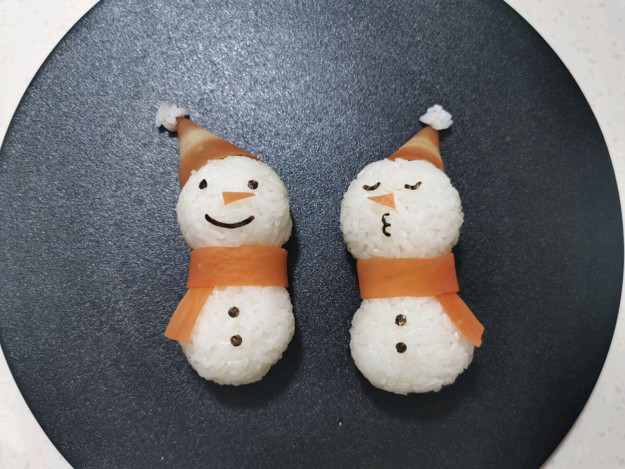 ⛄雪人饭团