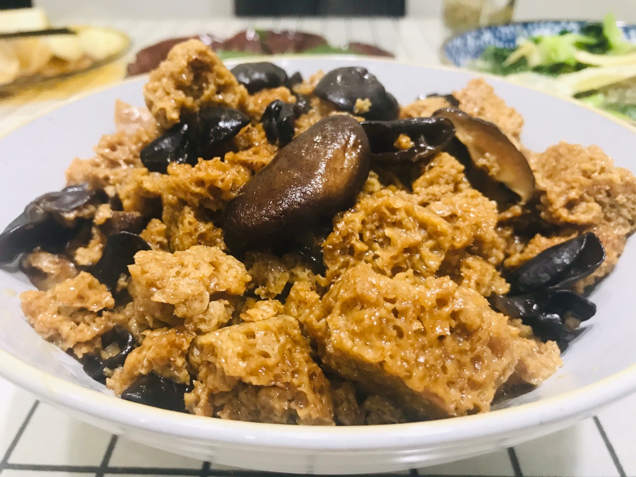 学小叔做的烤麸（素什锦）