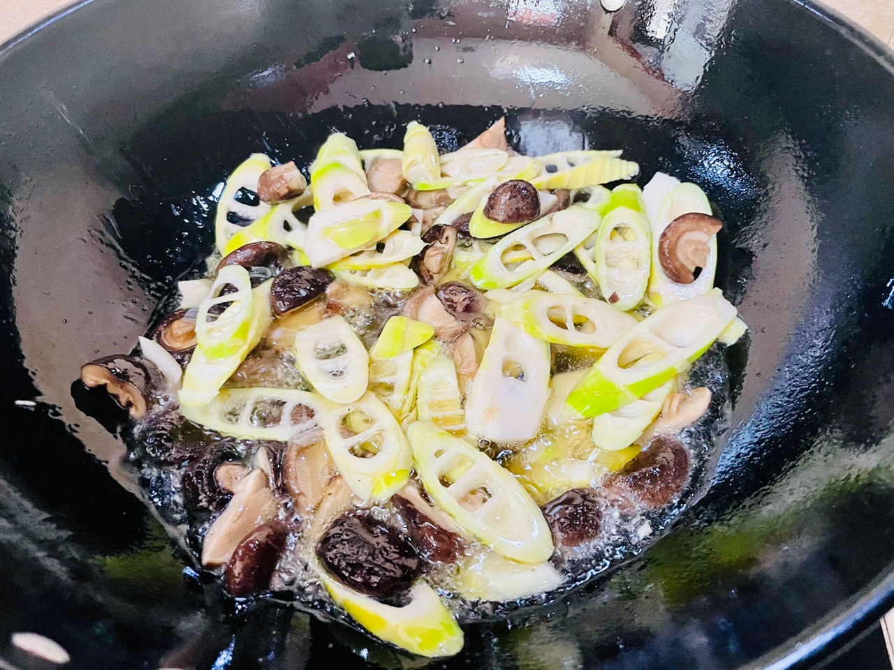 学小叔做的烤麸（素什锦）