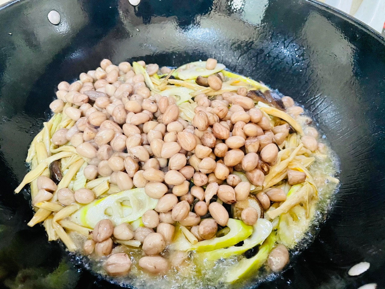 学小叔做的烤麸（素什锦）
