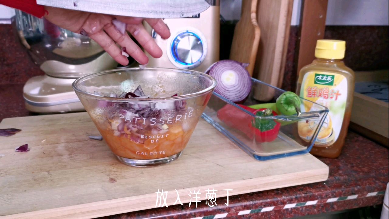 熏火腿鸡肉披萨