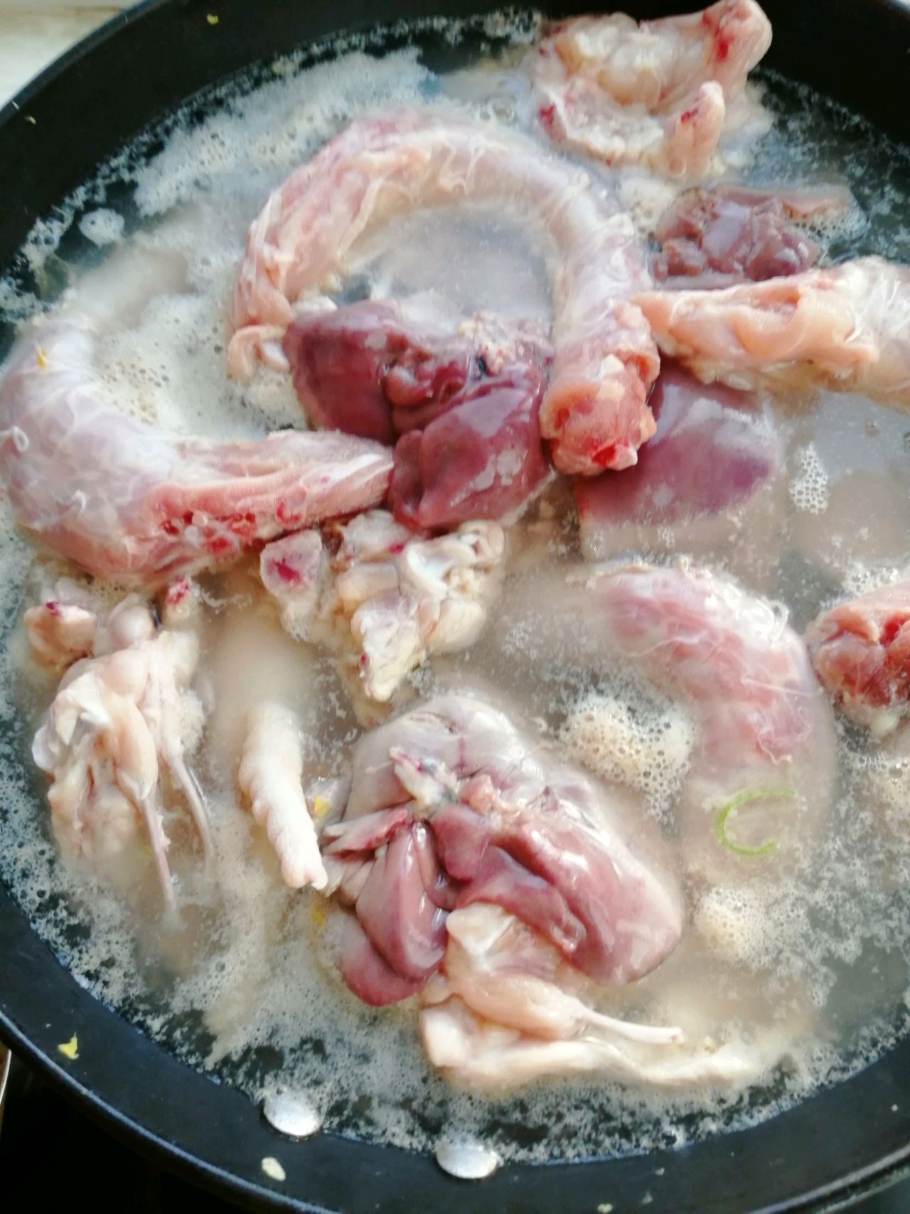熏酱鸡下货