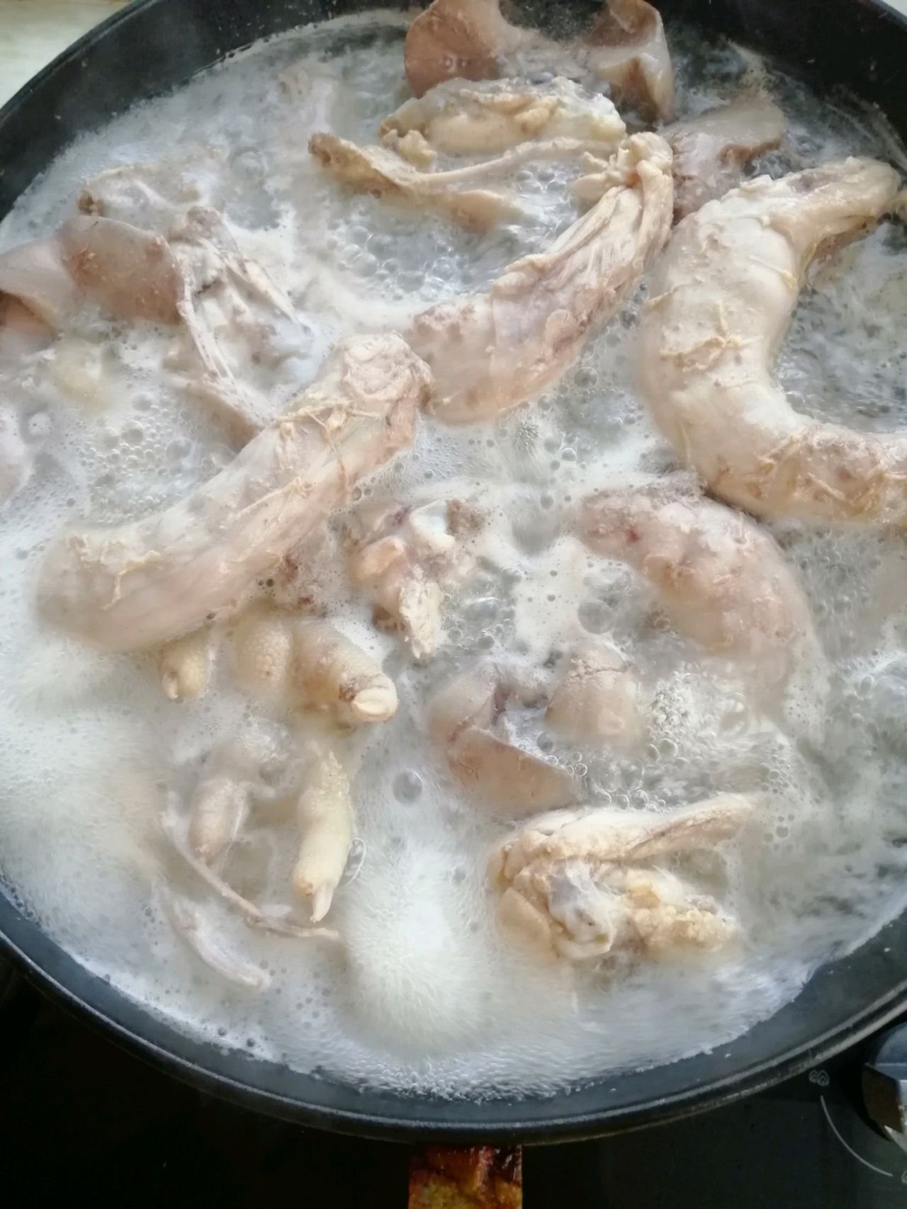 熏酱鸡下货