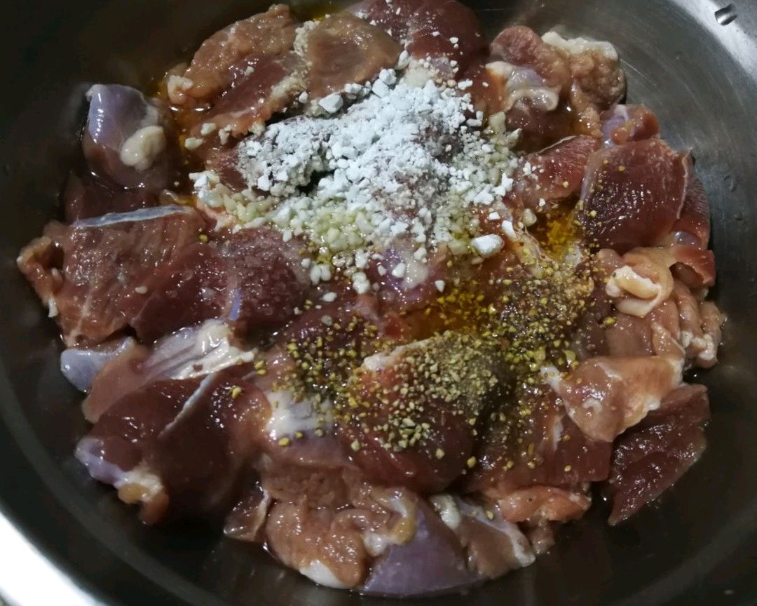 牙签羊肉