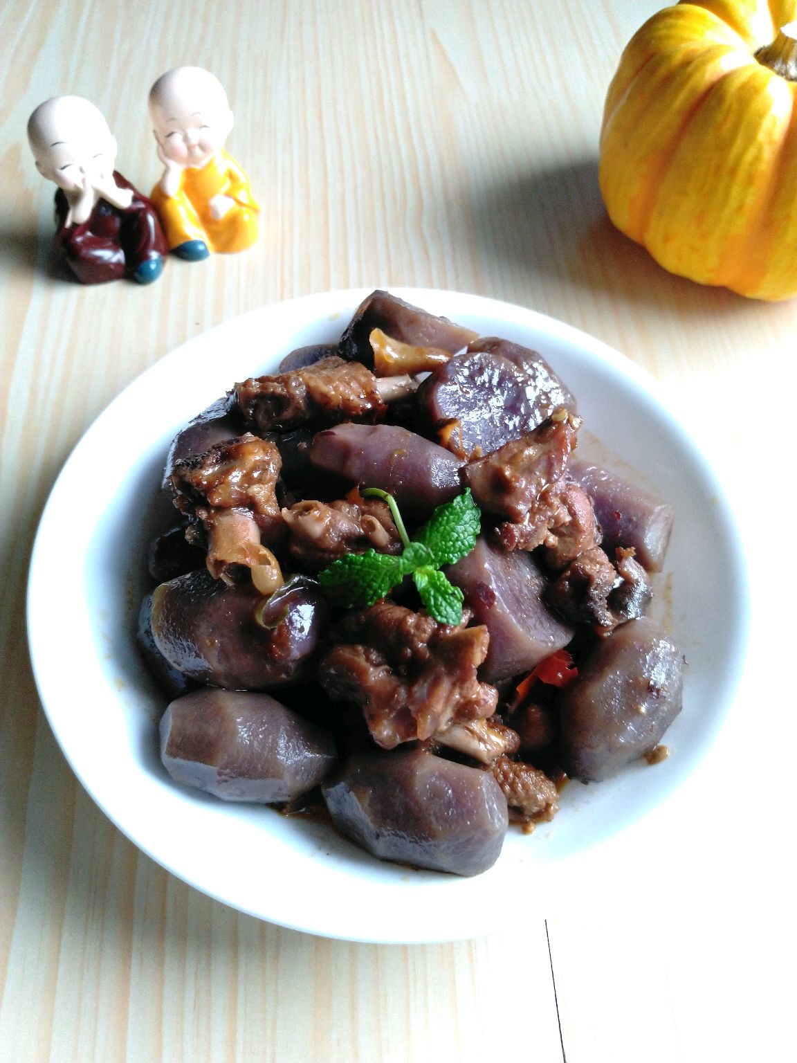 鸭肉炖土豆