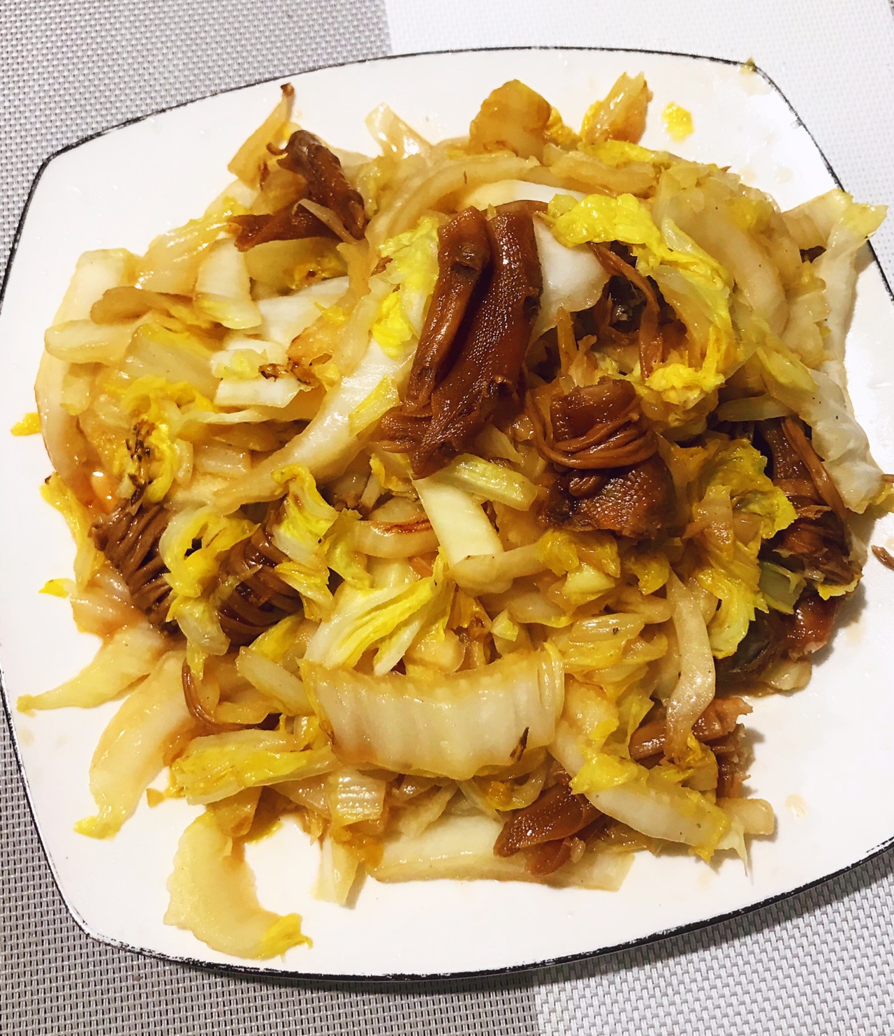 鸭爪炒白菜