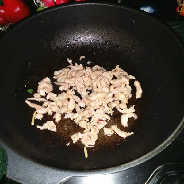 芫爆肉丝