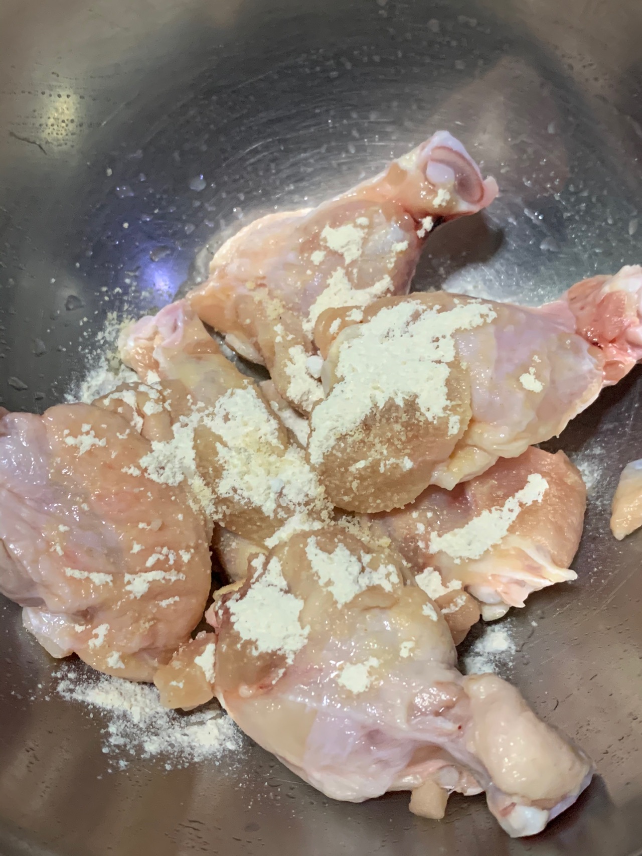 盐煎鸡腿
