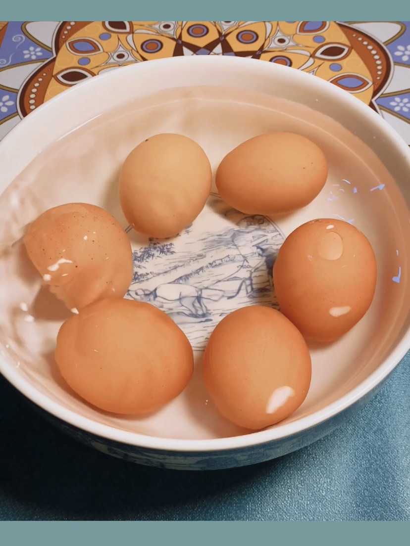 盐焗蛋/孜然盐烤蛋