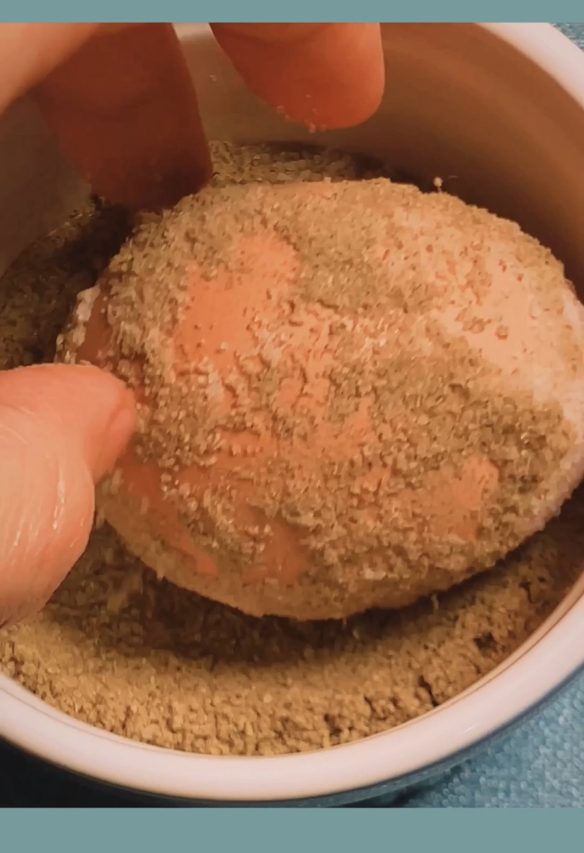 盐焗蛋/孜然盐烤蛋