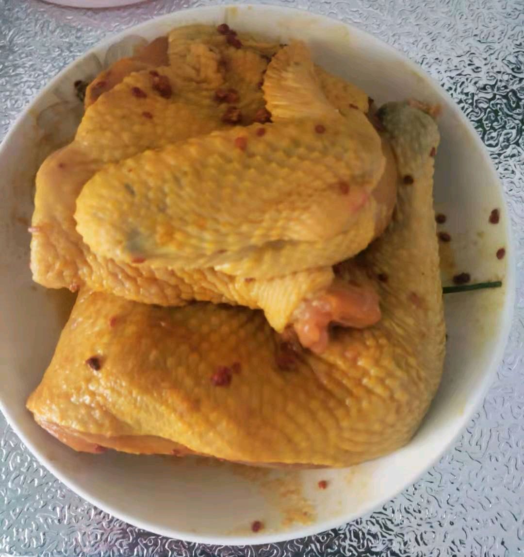 盐焗鸡肉