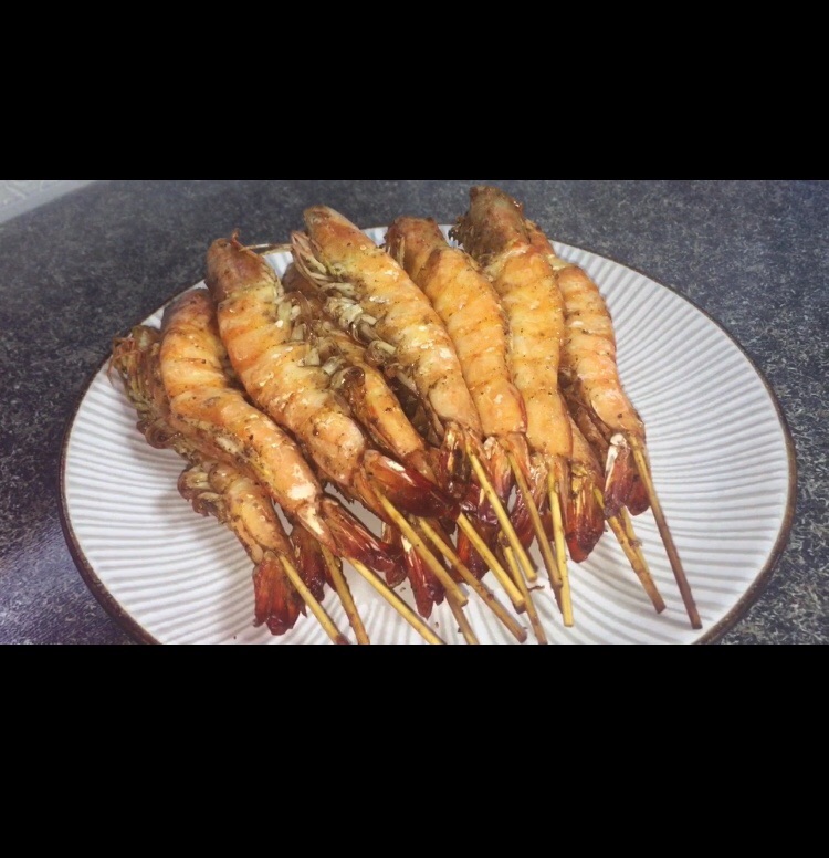 盐烤大虾