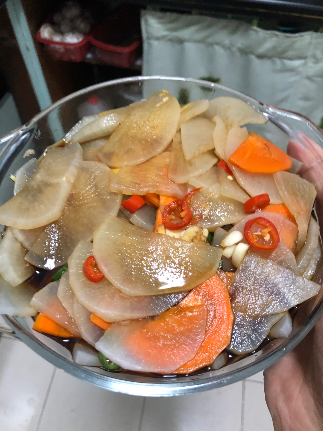 腌萝卜