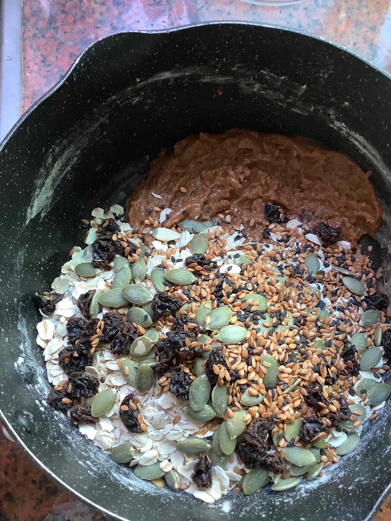 燕麥果仁小方酥