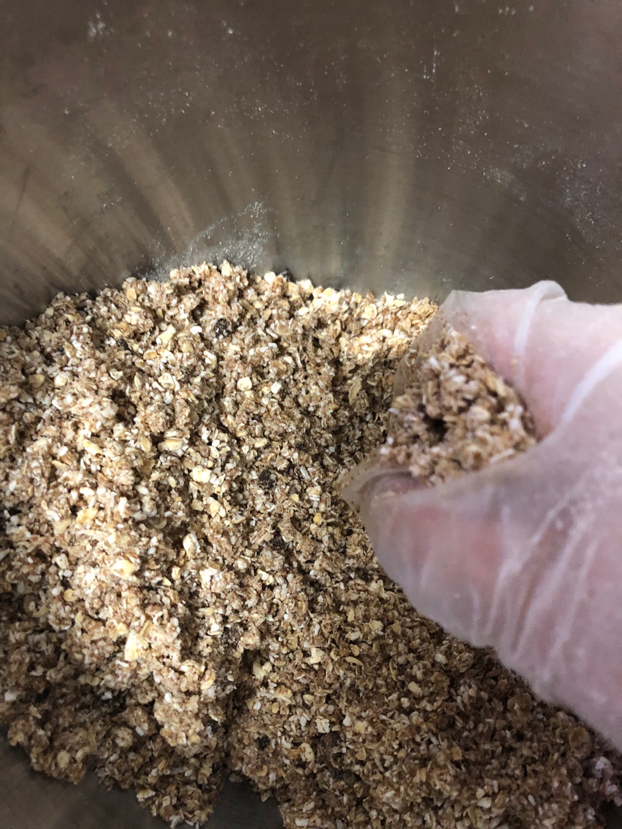 燕麦蔓越莓椰肉红糖饼干