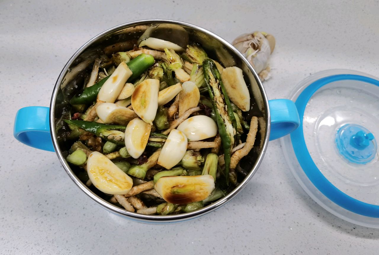 腌香菜根