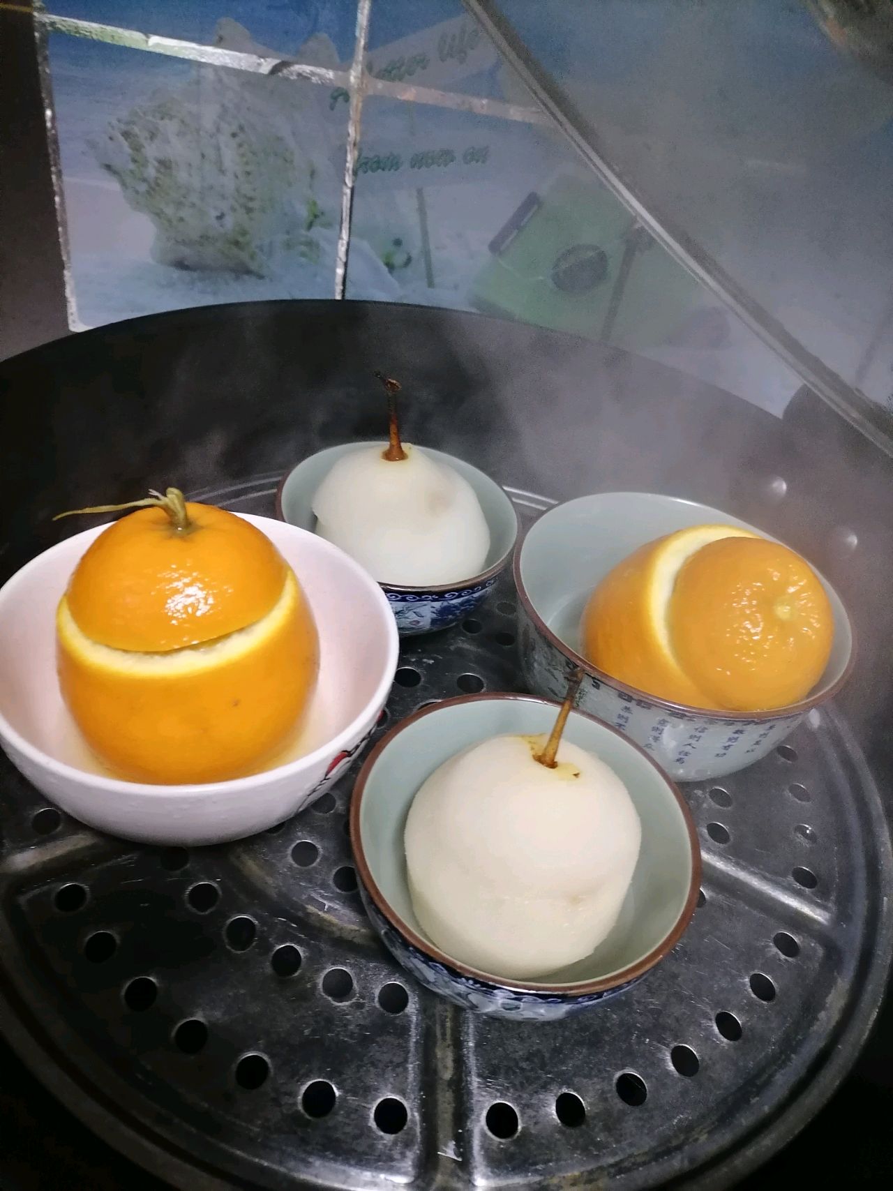 盐蒸橙子~润肺止咳化痰