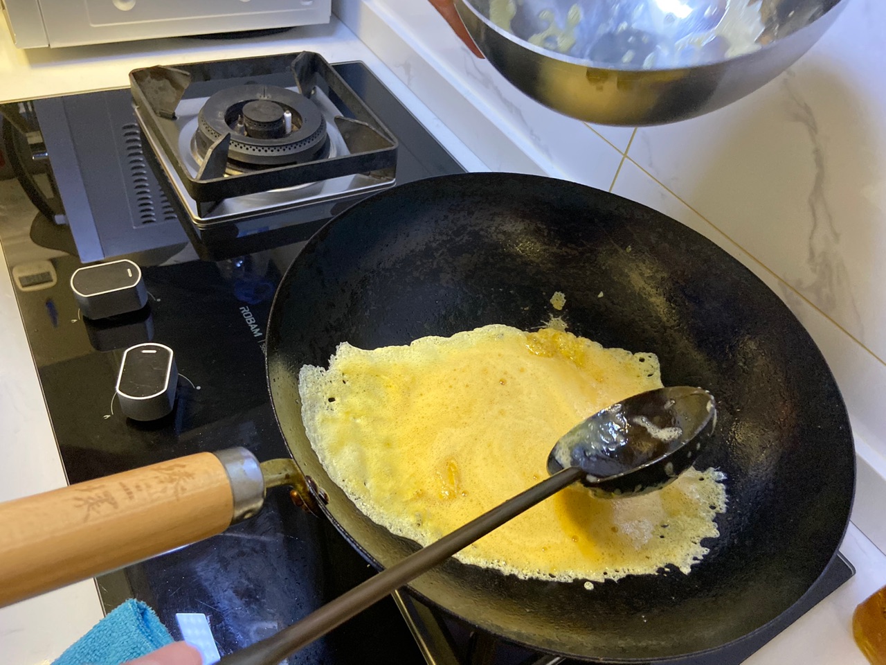 颜值满分的虾仁炒鸡蛋来了