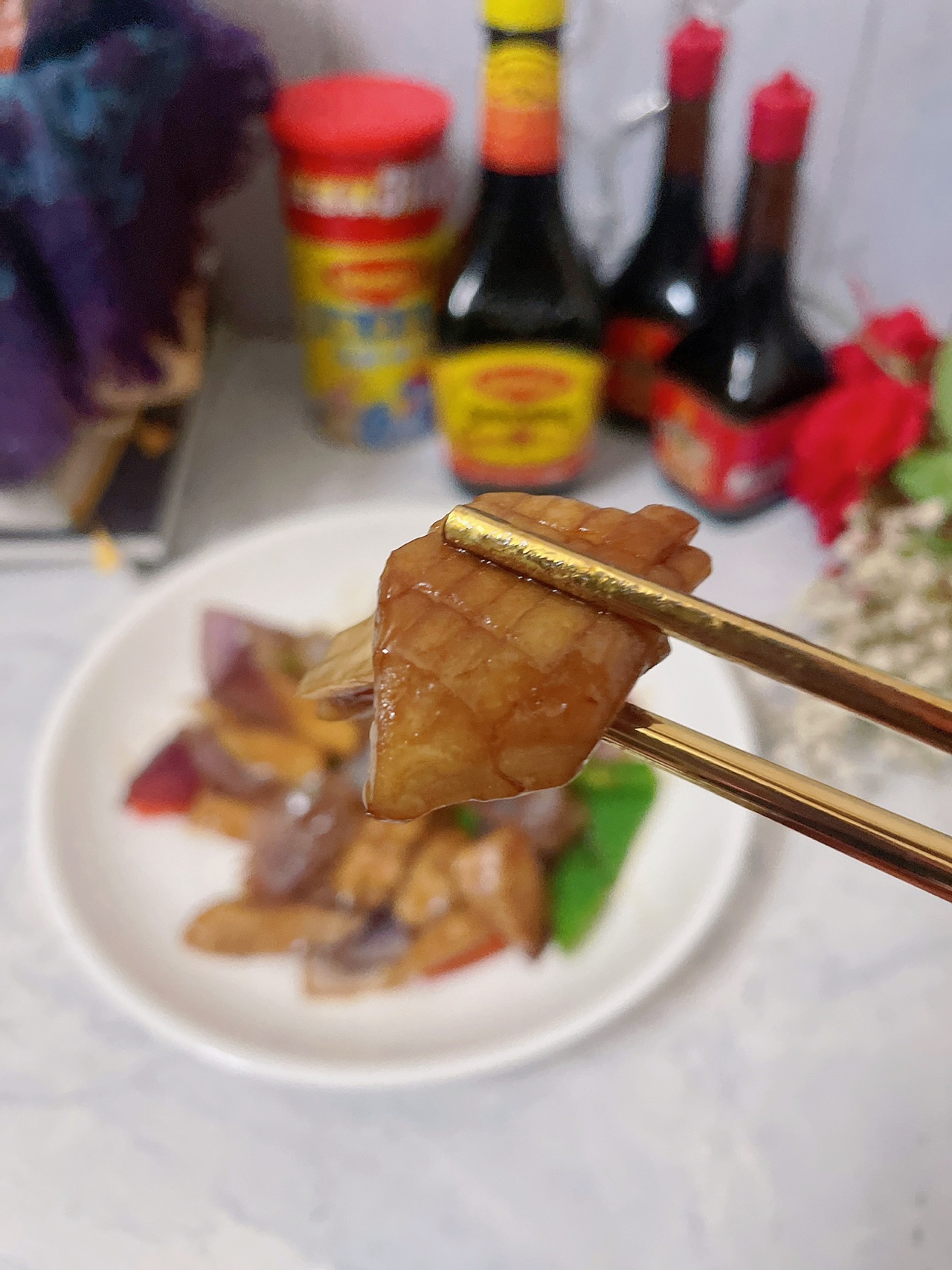 洋葱炒杏鲍菇