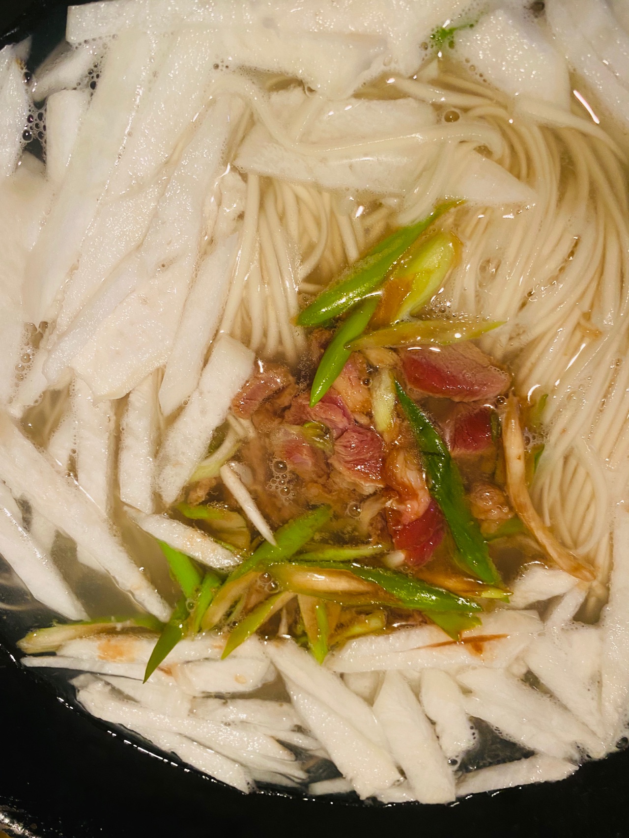 羊肉汆面