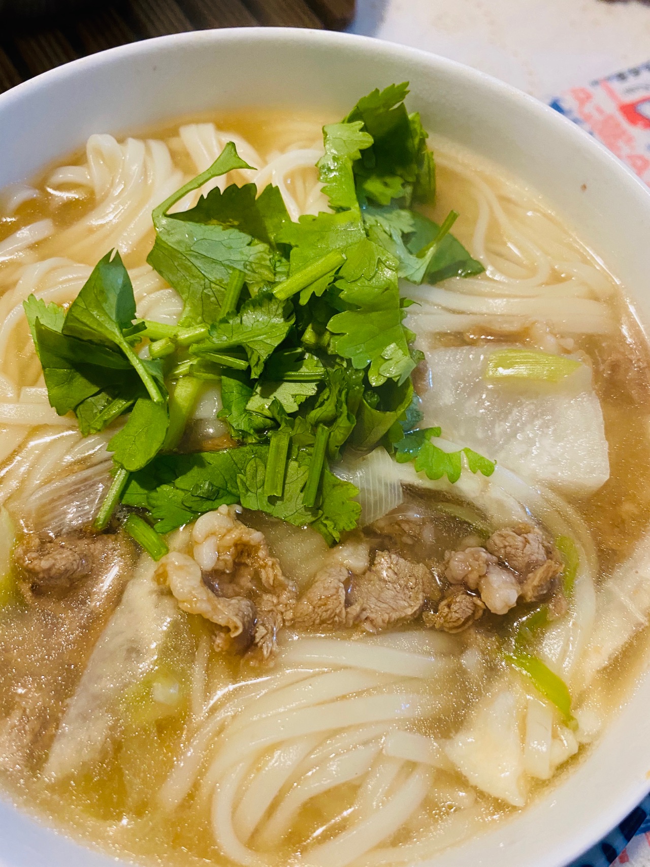 羊肉汆面