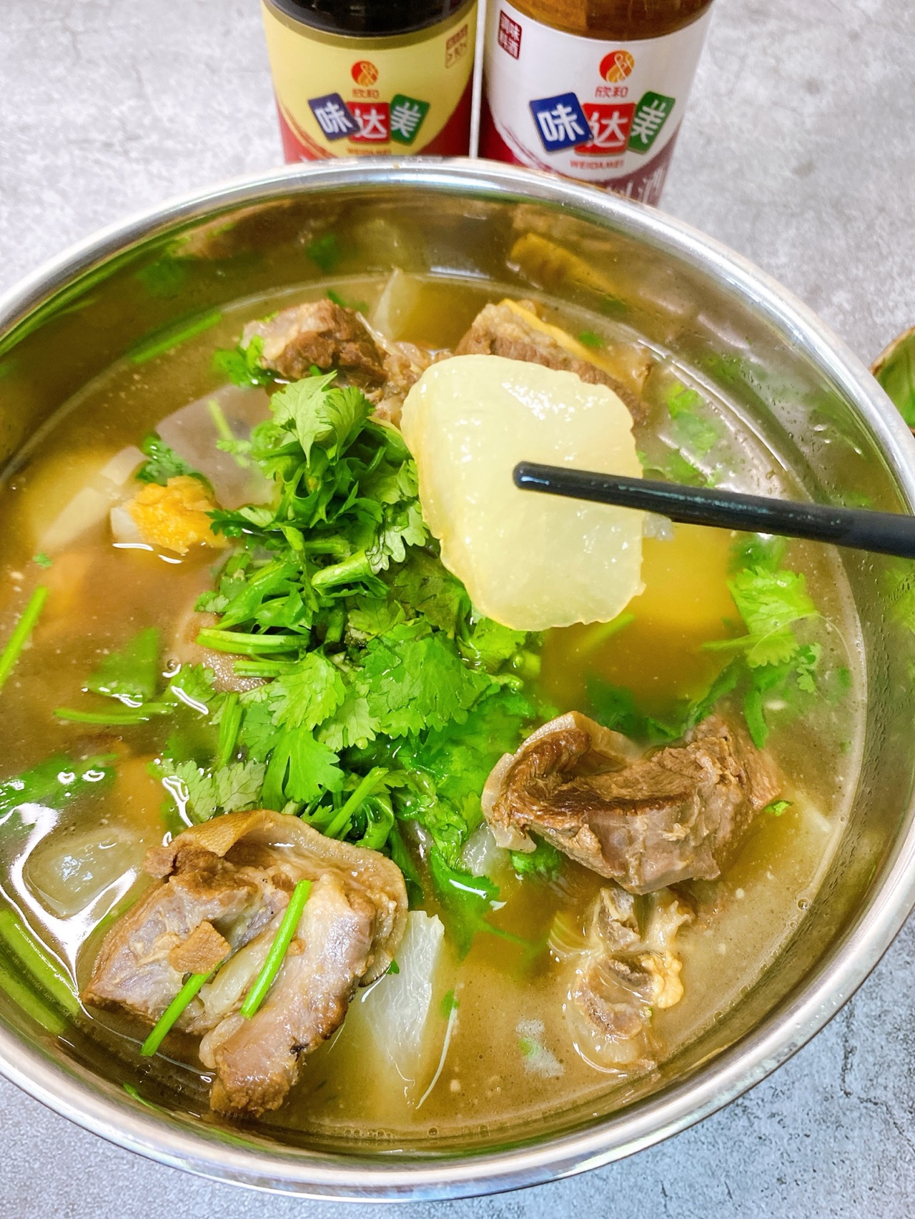 羊肉萝卜汤