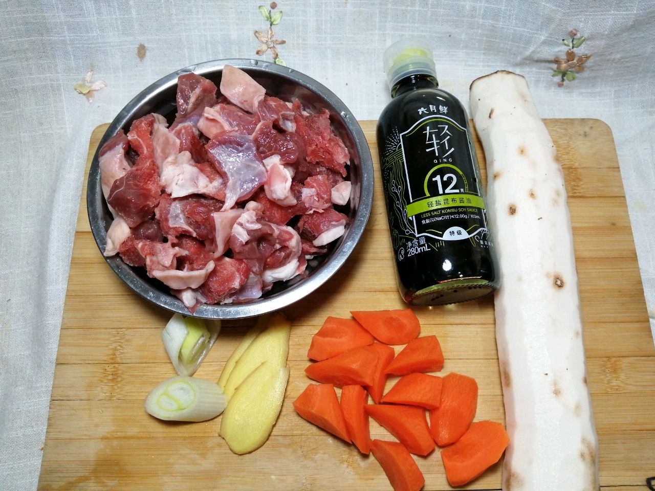羊肉山药汤