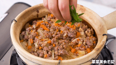 羊肉松焗饭 | 焦香滑嫩