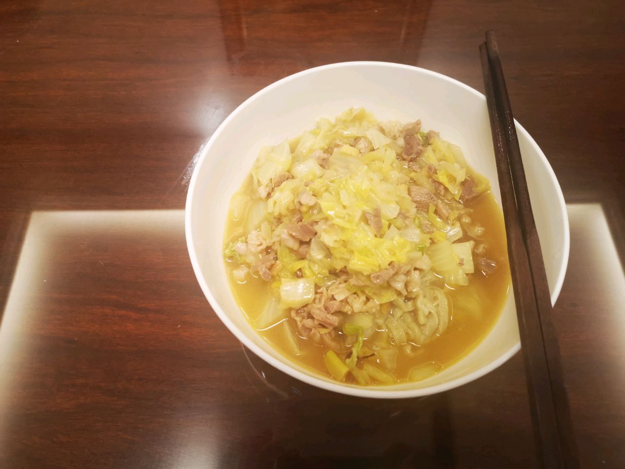 羊肉下杂面