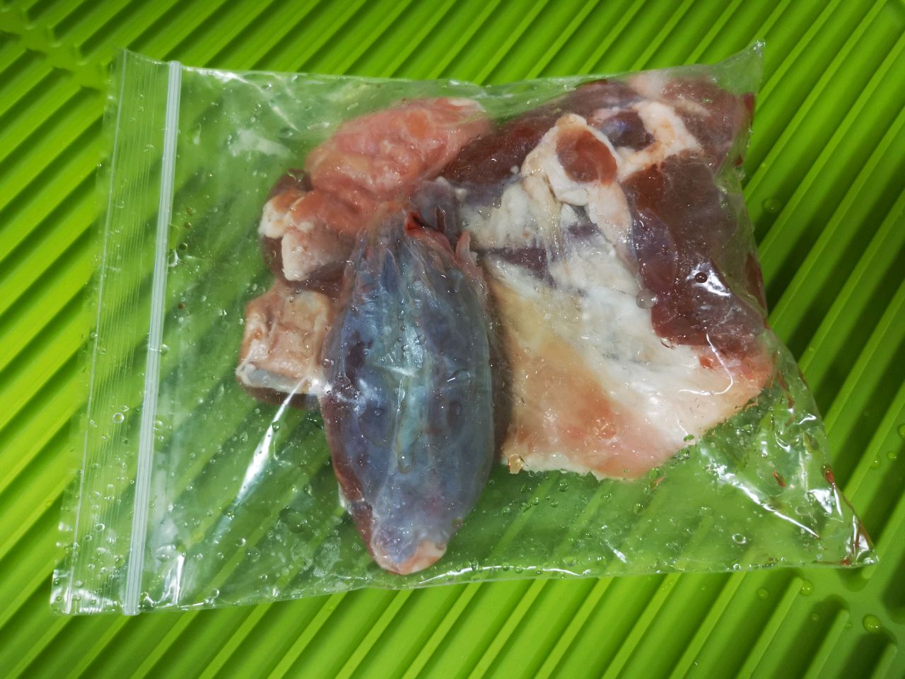 羊肉下杂面