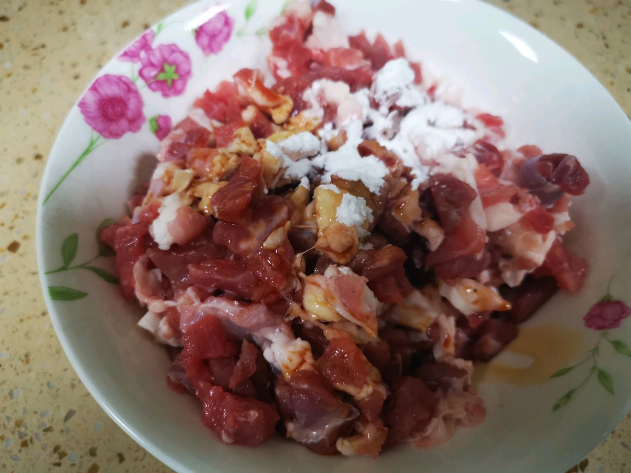 羊肉下杂面