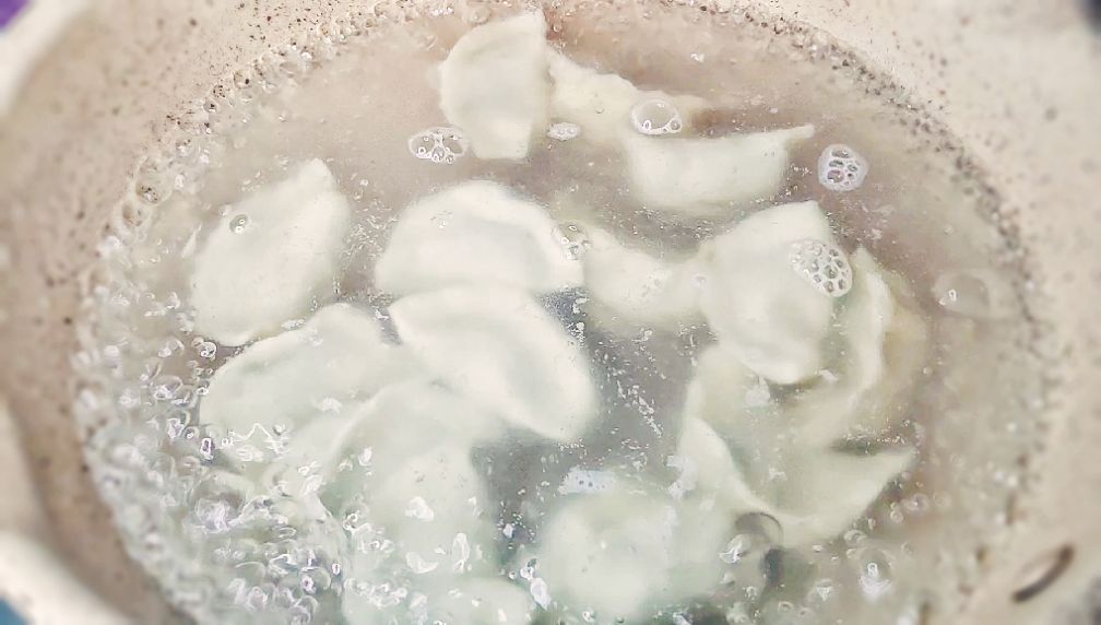 羊肉香菜大水饺