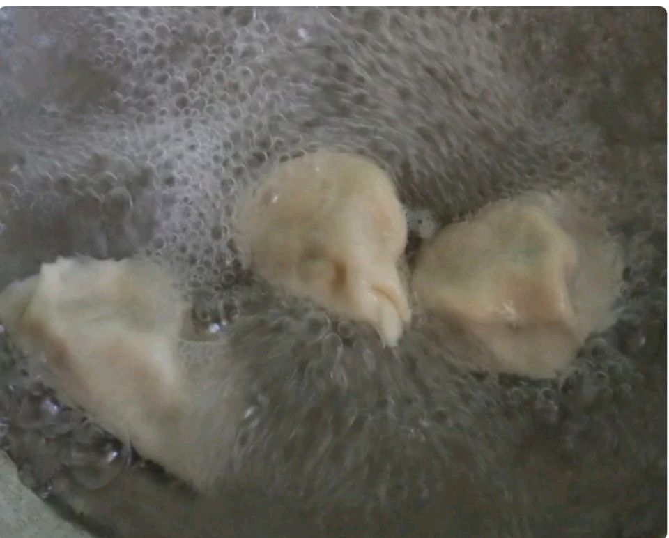 羊肉香菜馅水饺/羊肉丸子粉丝汤