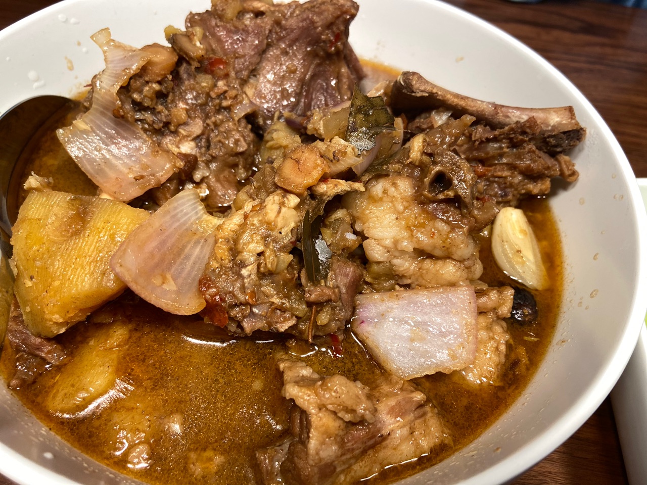 羊蝎子土豆