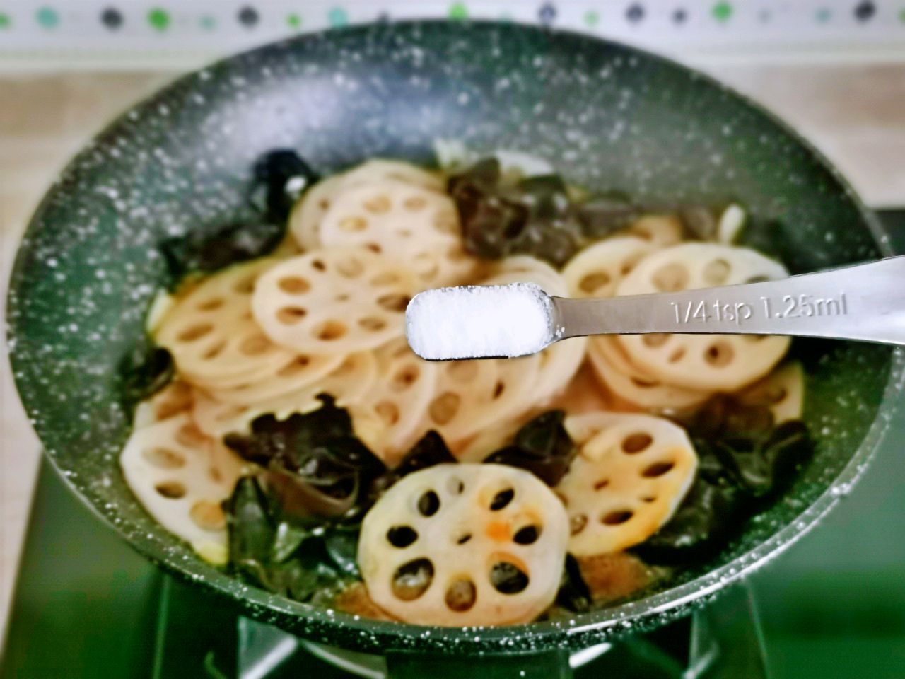 腰果荷塘月色小炒