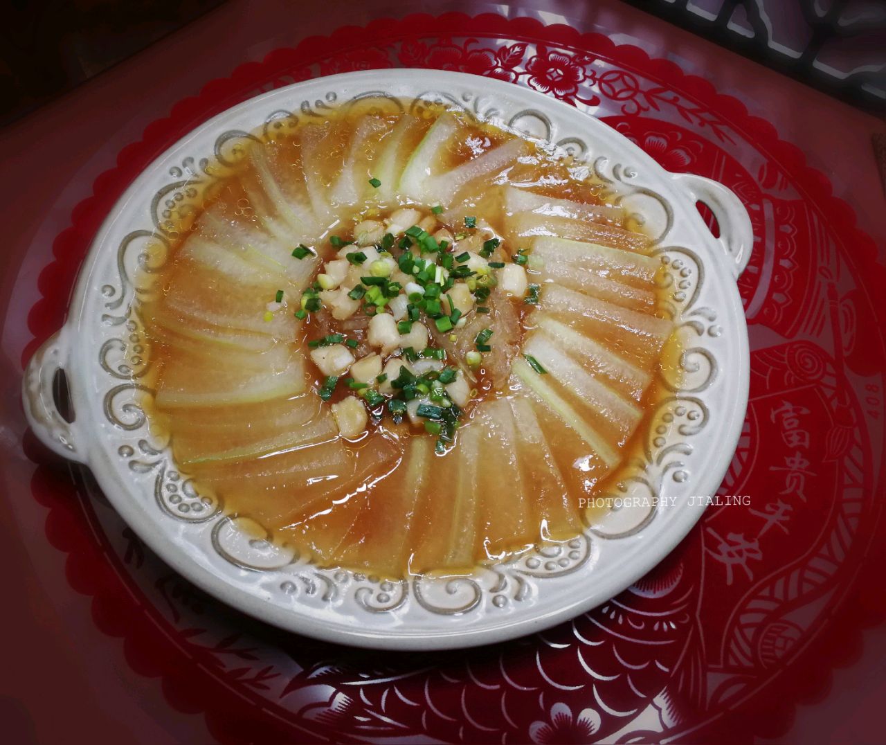 瑶柱蒸冬瓜