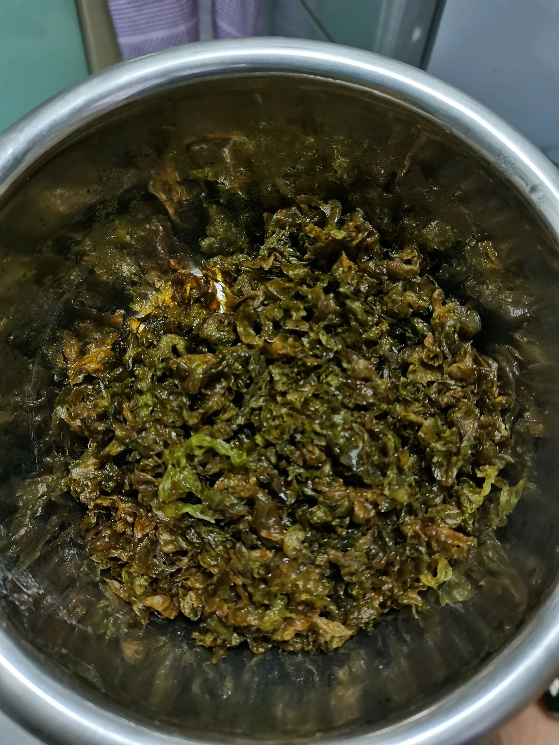 野菜(地然)馅包子