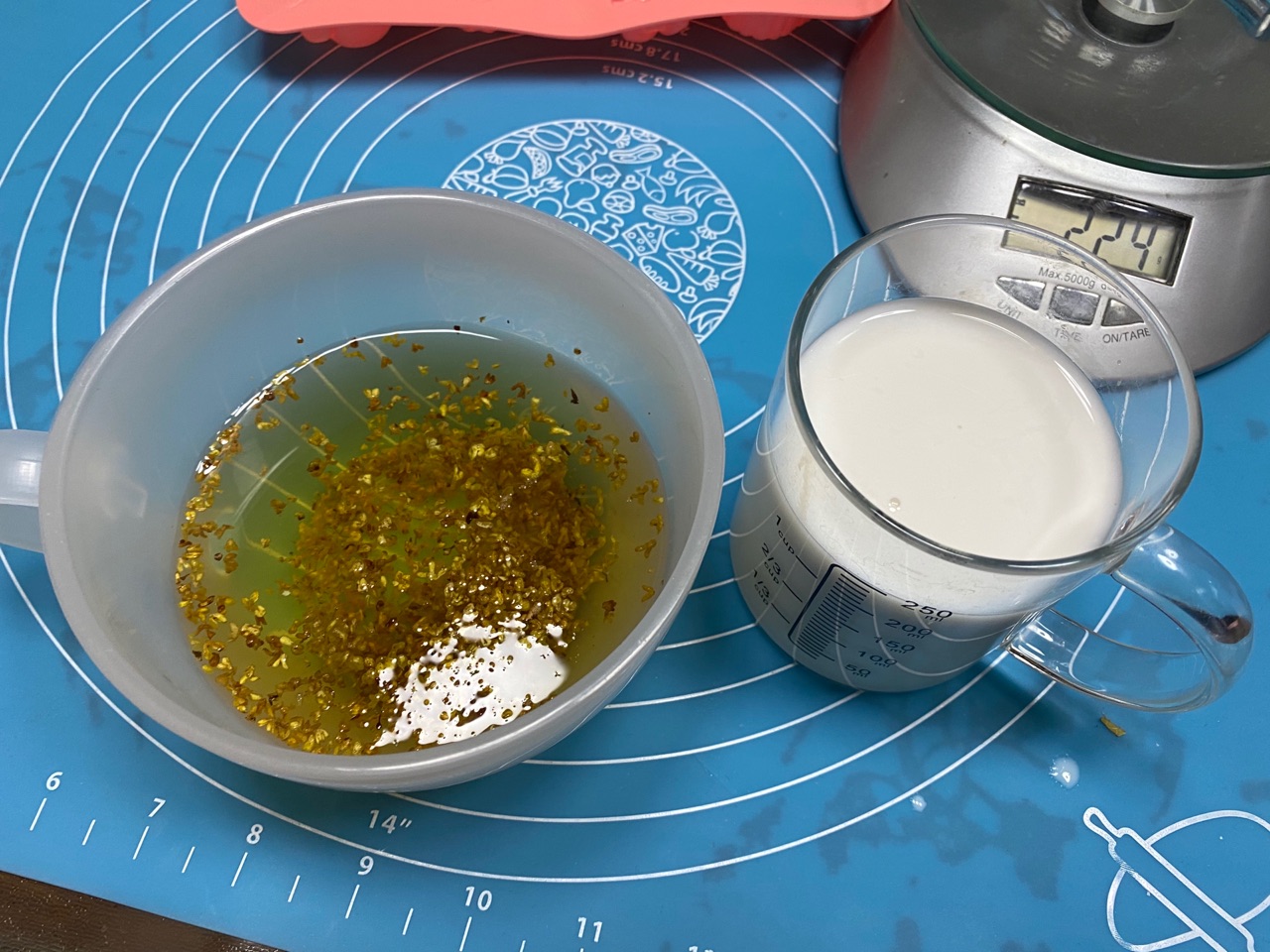 椰浆桂花糕