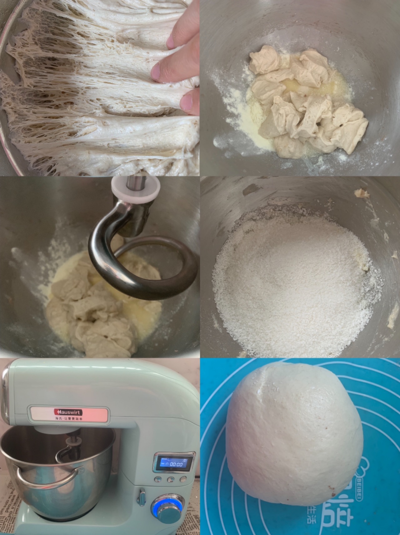 椰蓉面包卷❗️松软拉丝巨好吃