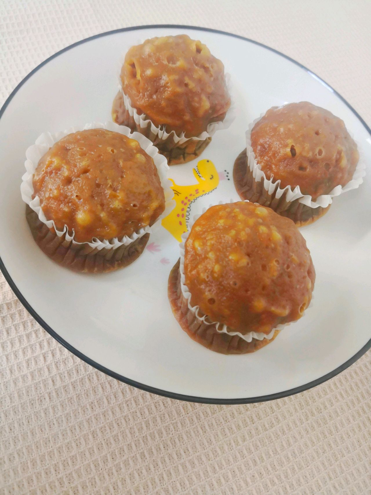 椰香红糖糕