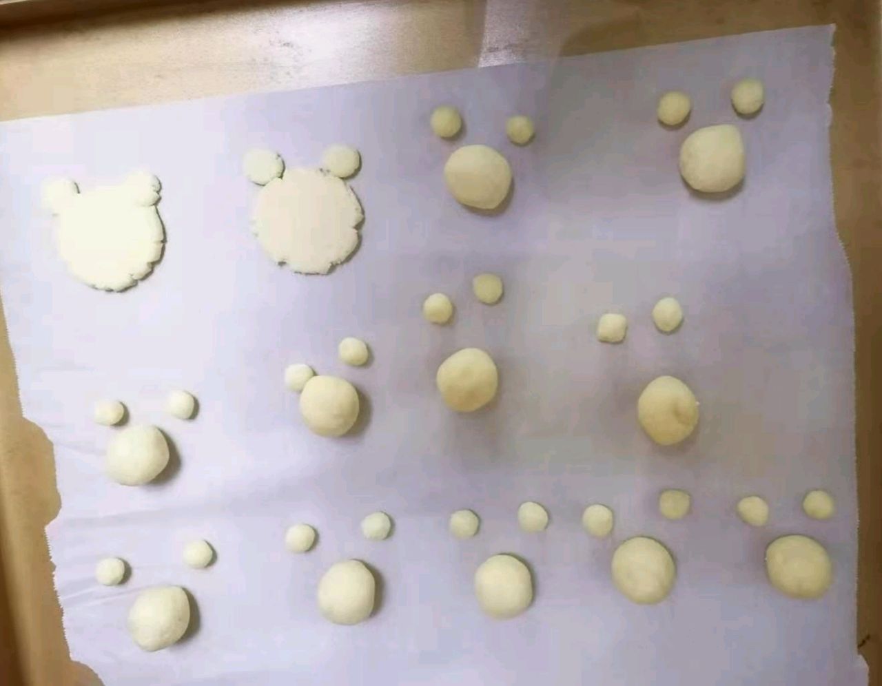 椰香小熊饼干