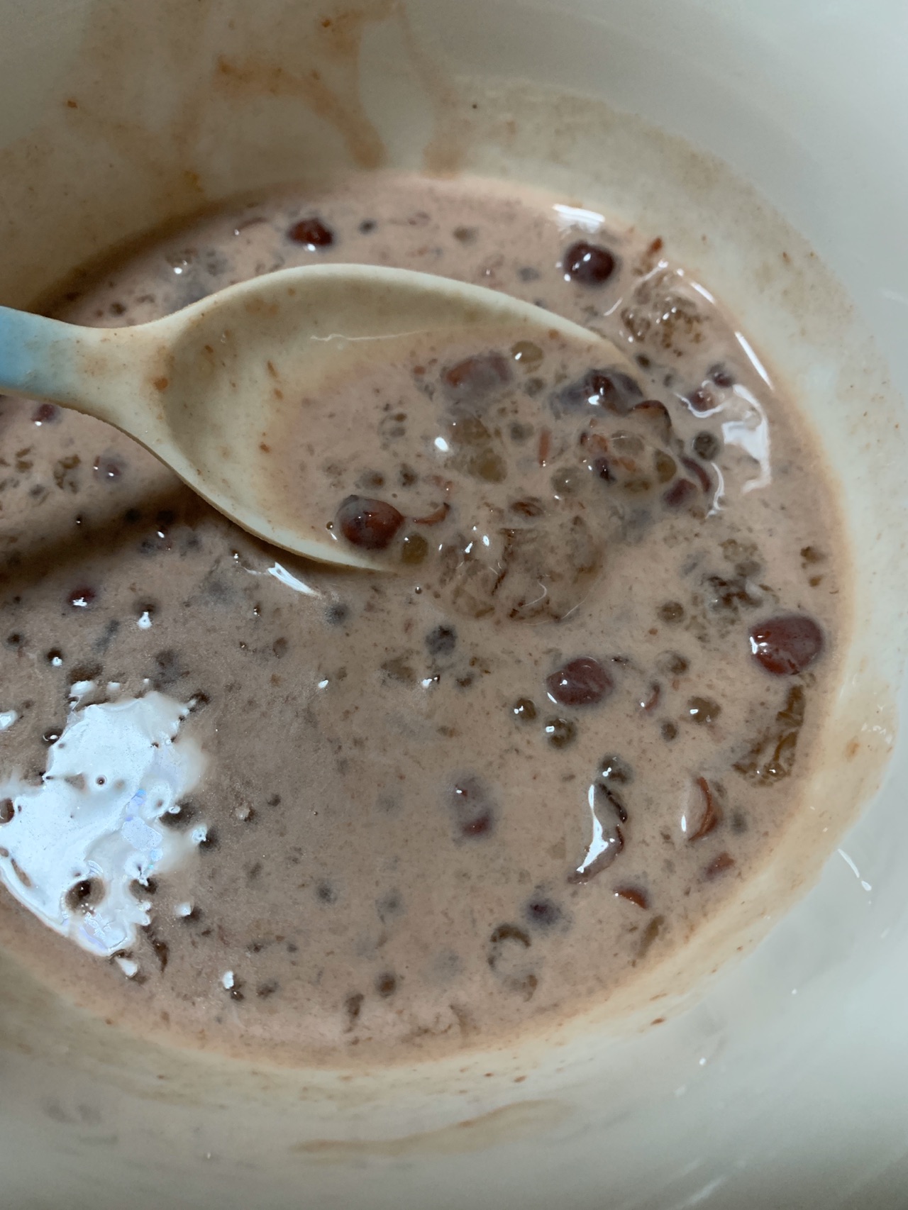 椰汁红豆桃胶西米糖水