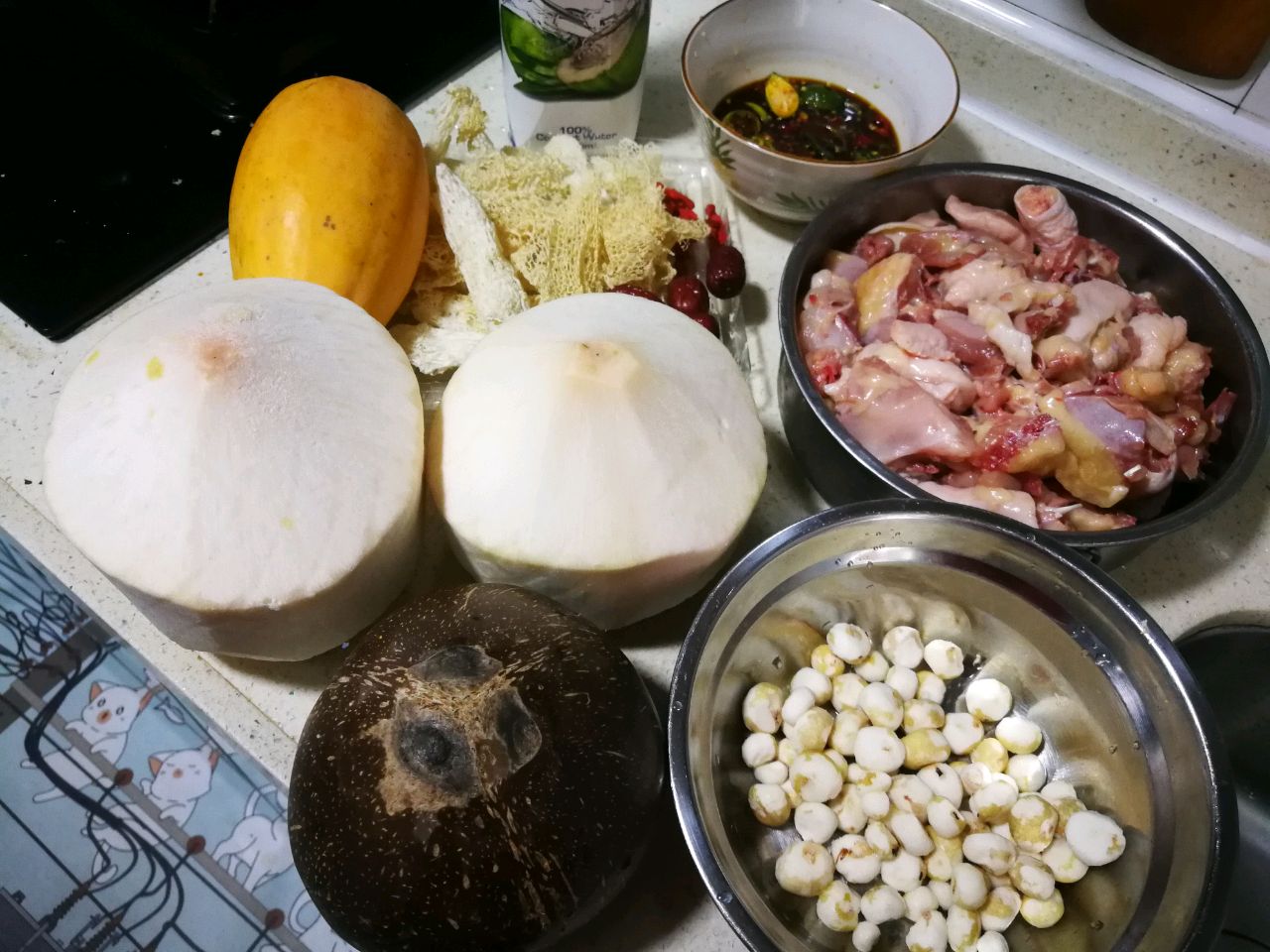 椰子鸡+火锅