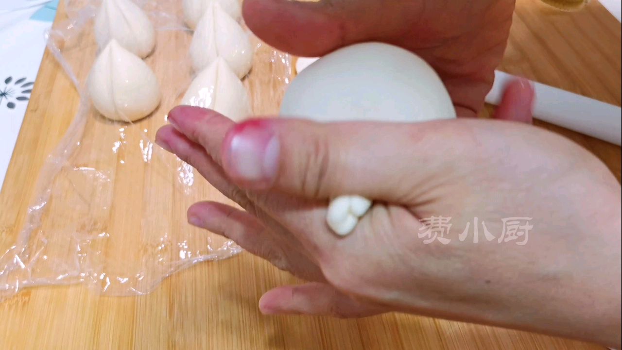 以假乱真的寿桃包做法，学会以后老人过寿不用买蛋糕了