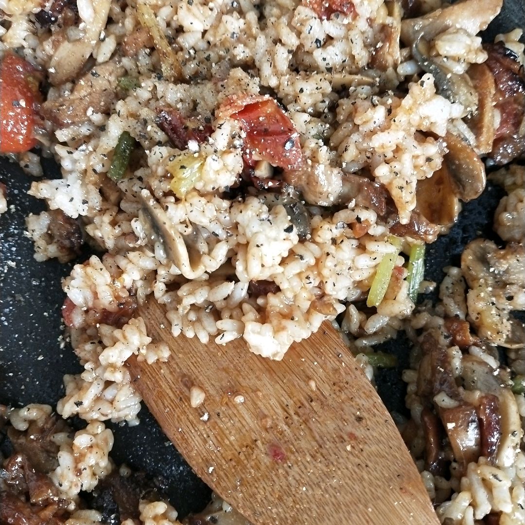 意式照烧鸡腿炒饭