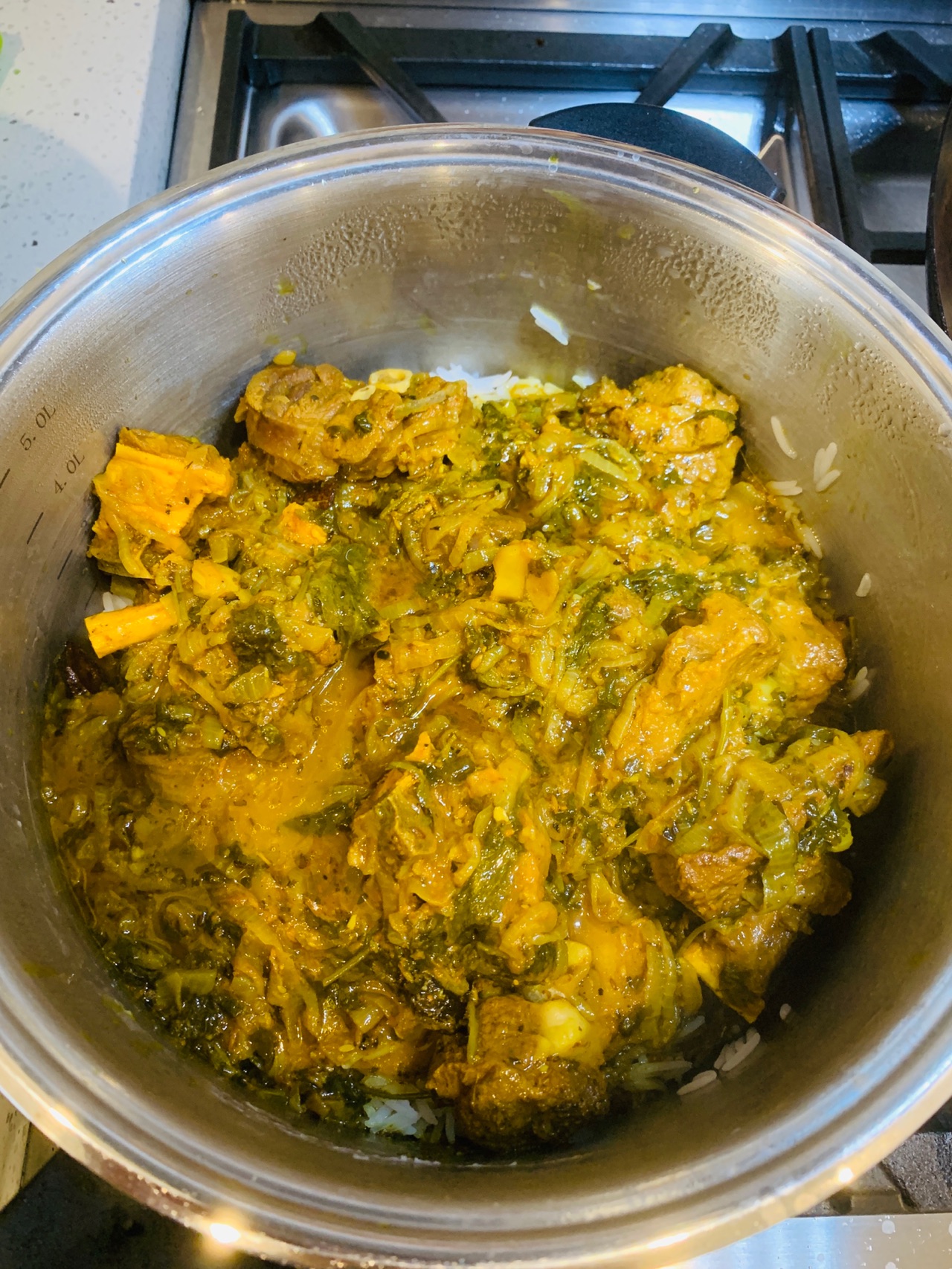 印度羊肉炒饭